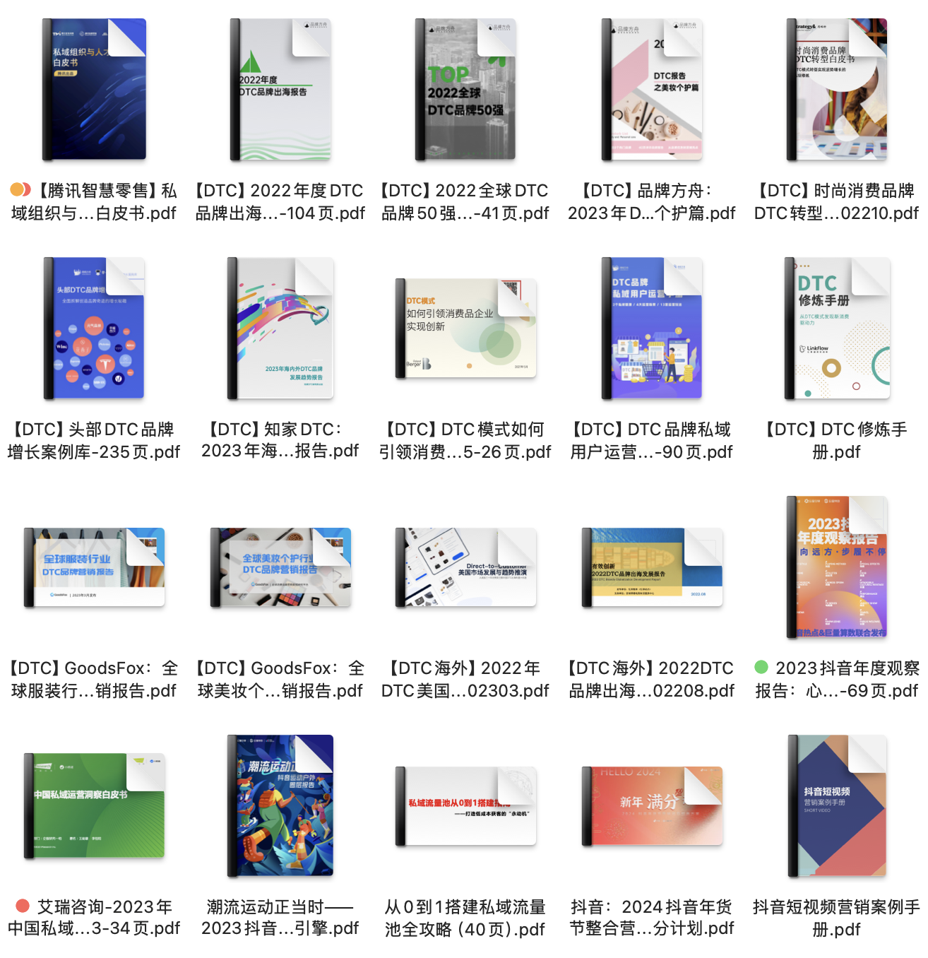 DTC全域营销报告合集